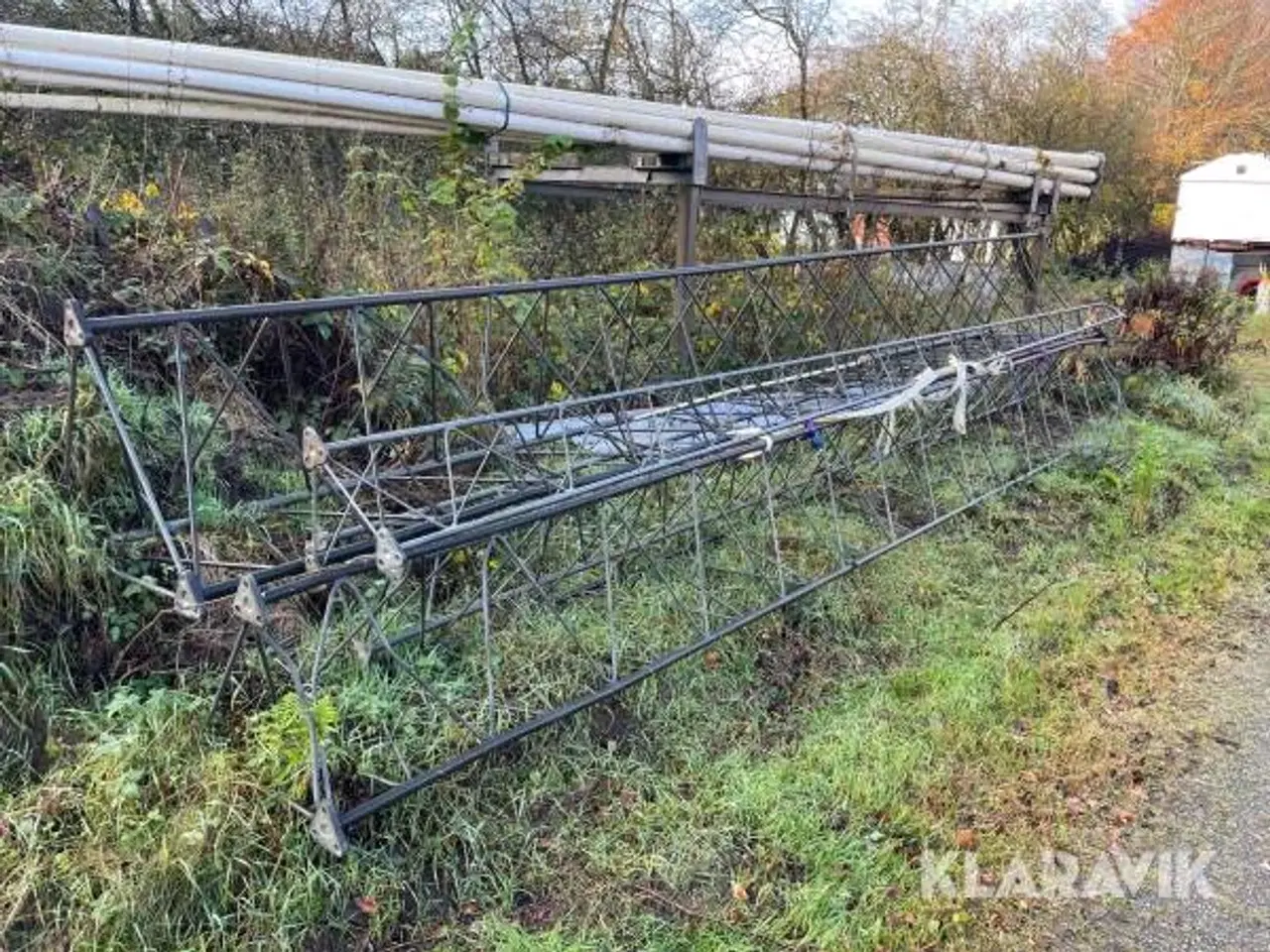 Billede 1 - Gittermast i massiv jern 1 styk, 30 meter.