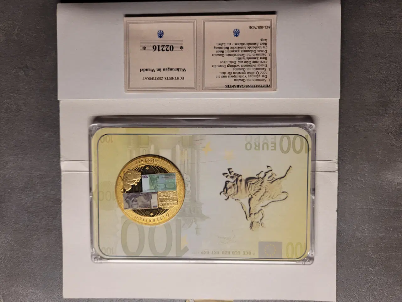 Billede 1 - Forgyldt møndt 