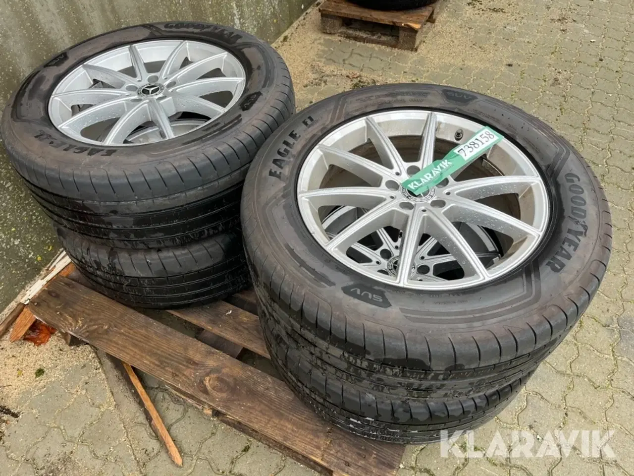 Billede 1 - Alufælge med dæk Mercedes GLE 360 D