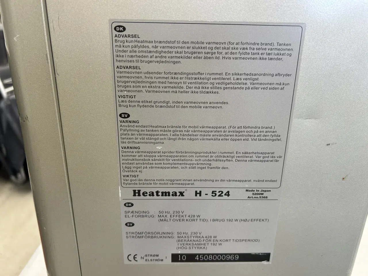 Billede 2 - Heatmax oliekamin og olie