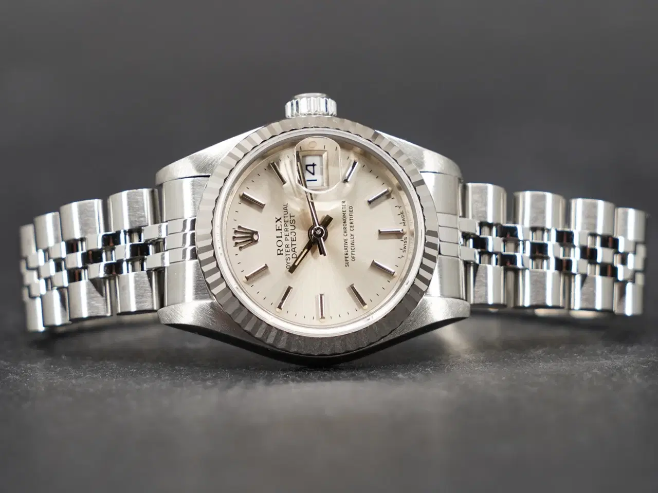 Billede 5 - Rolex Datejust 69174 26 mm 1996 sølv