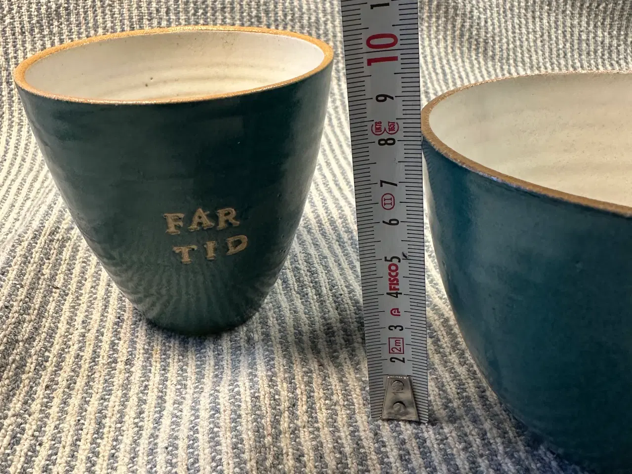 Billede 4 - Krus og skål med tekst fra Bruuns Keramik