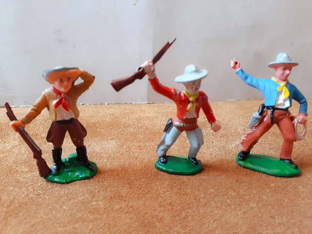 Billede 6 - 10 stk. Cowboy Figurer