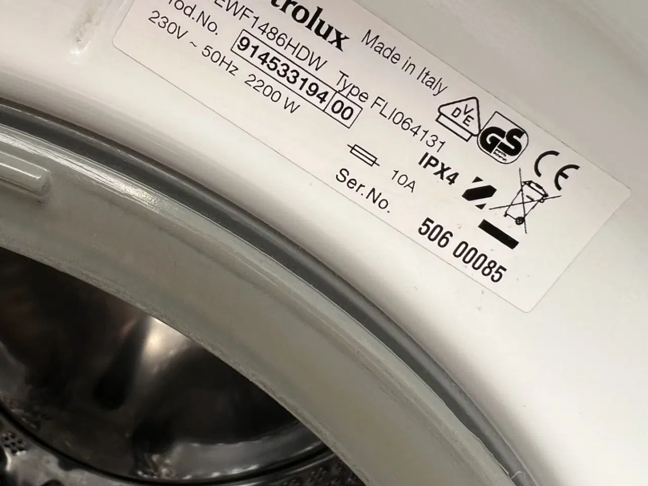 Billede 3 - Electrolux vaskemaskine i god stand.
