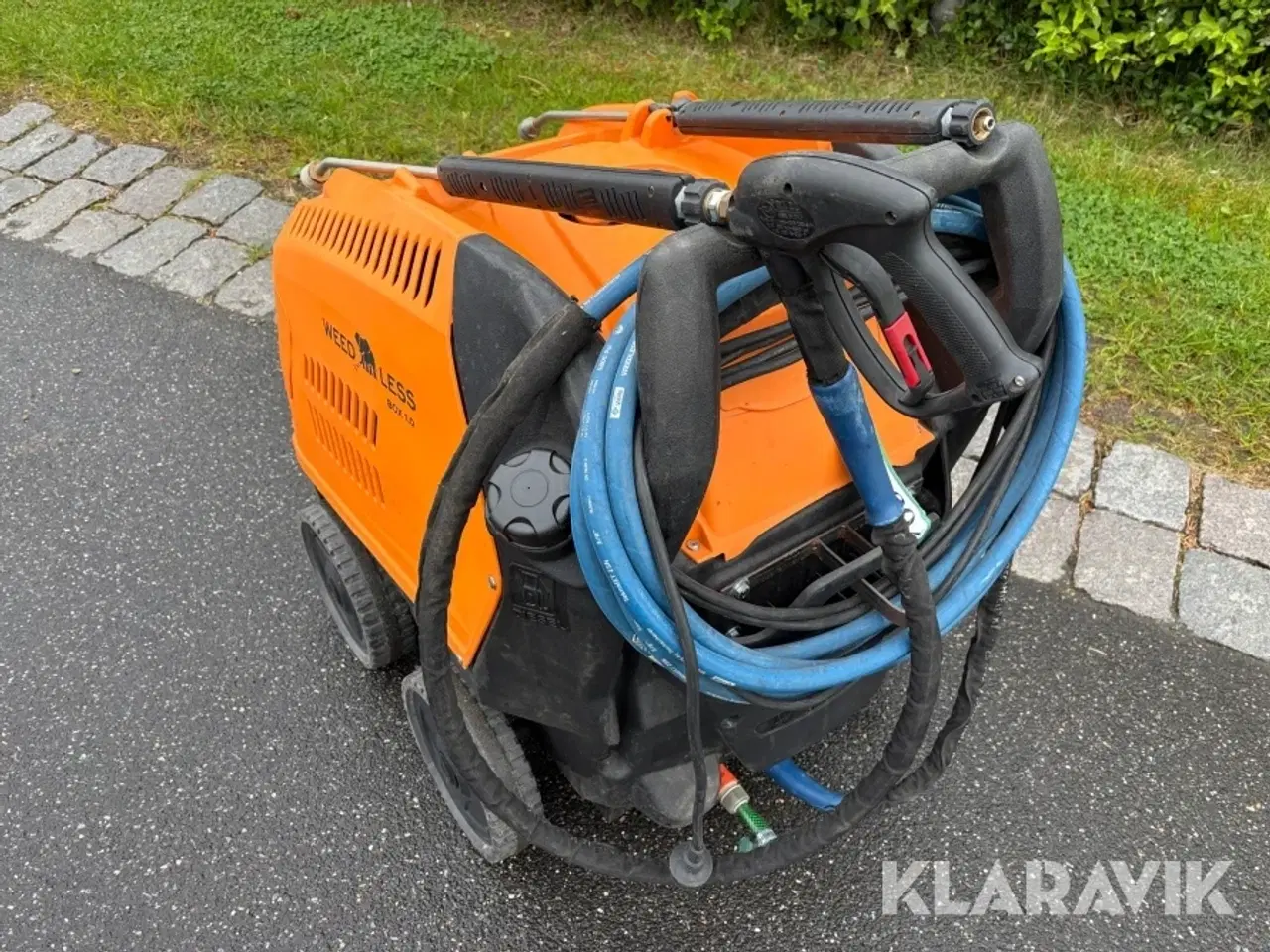 Billede 4 - Ukrudtskoger / hedvandsrenser Weedless Box 1.0 med 2 lanser