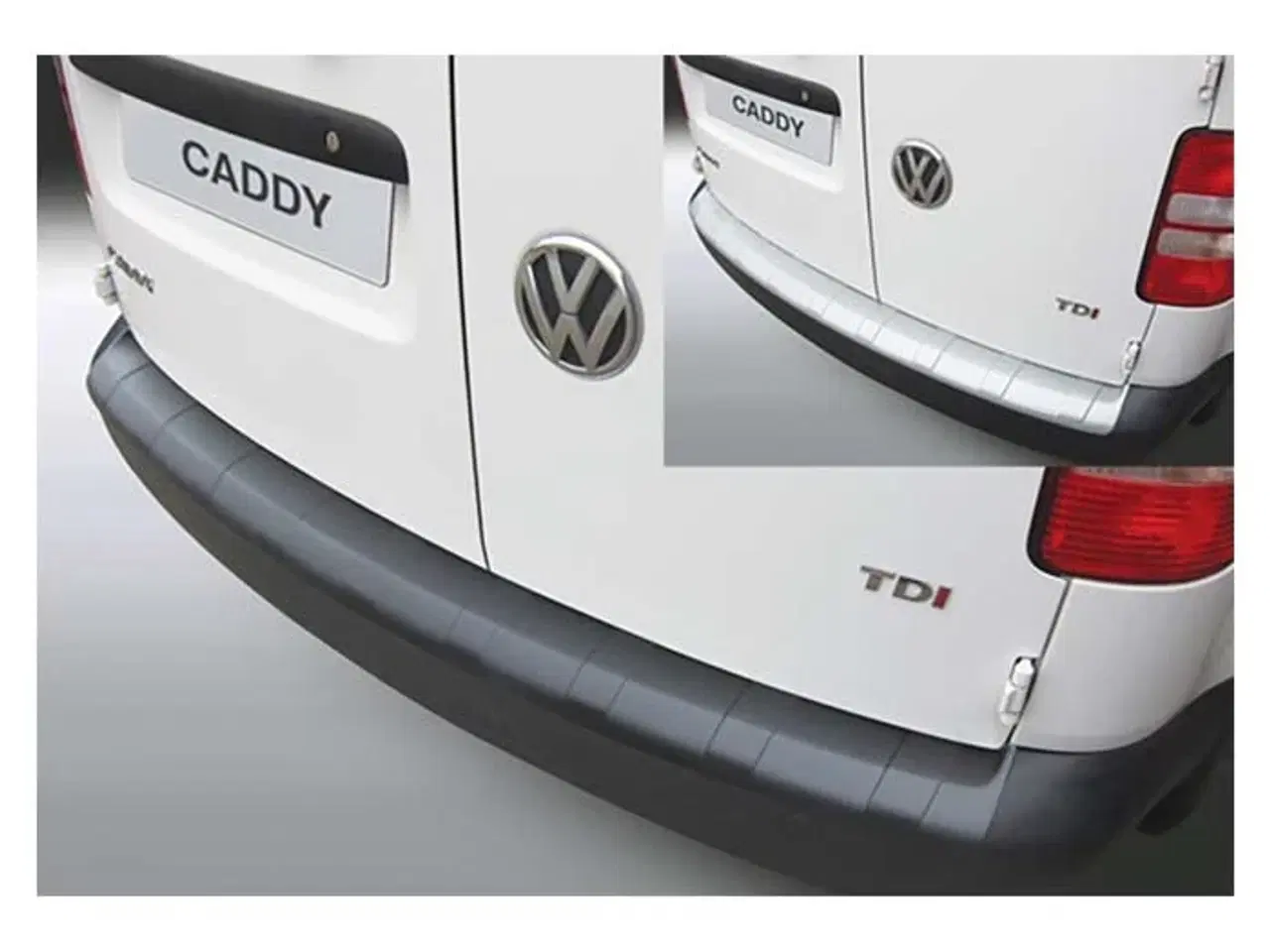 Billede 1 - Læssekantbeskytter VW Caddy 2004-2015 rillet