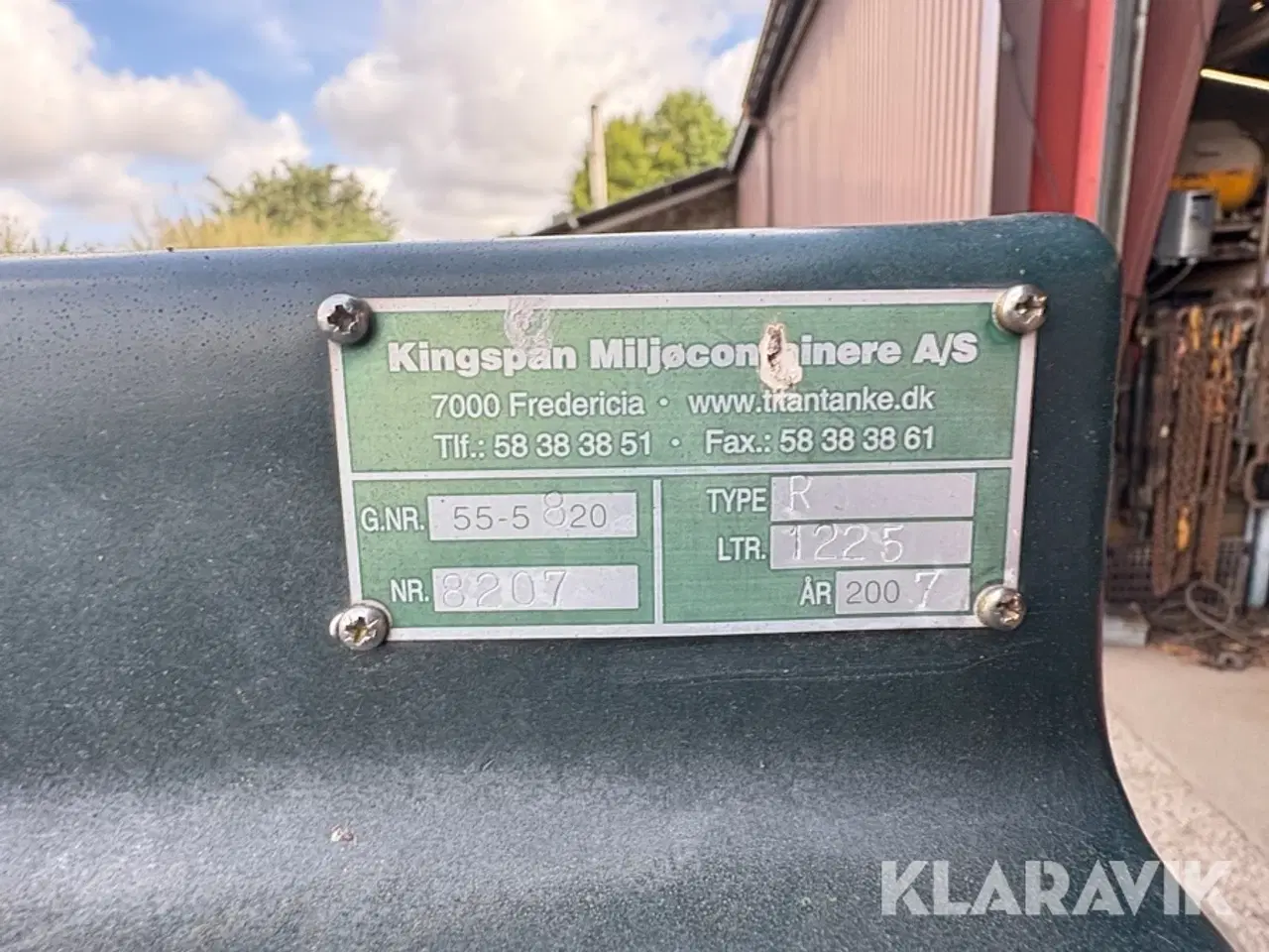 Billede 9 - Dieseltank Kingspan R