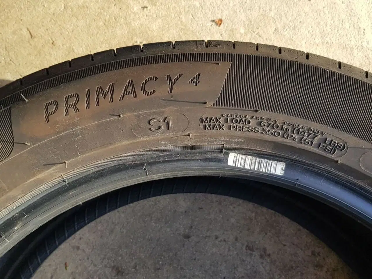 Billede 2 - Michelin sommerdæk.  Primacy 4. 215/55 R17 94 V