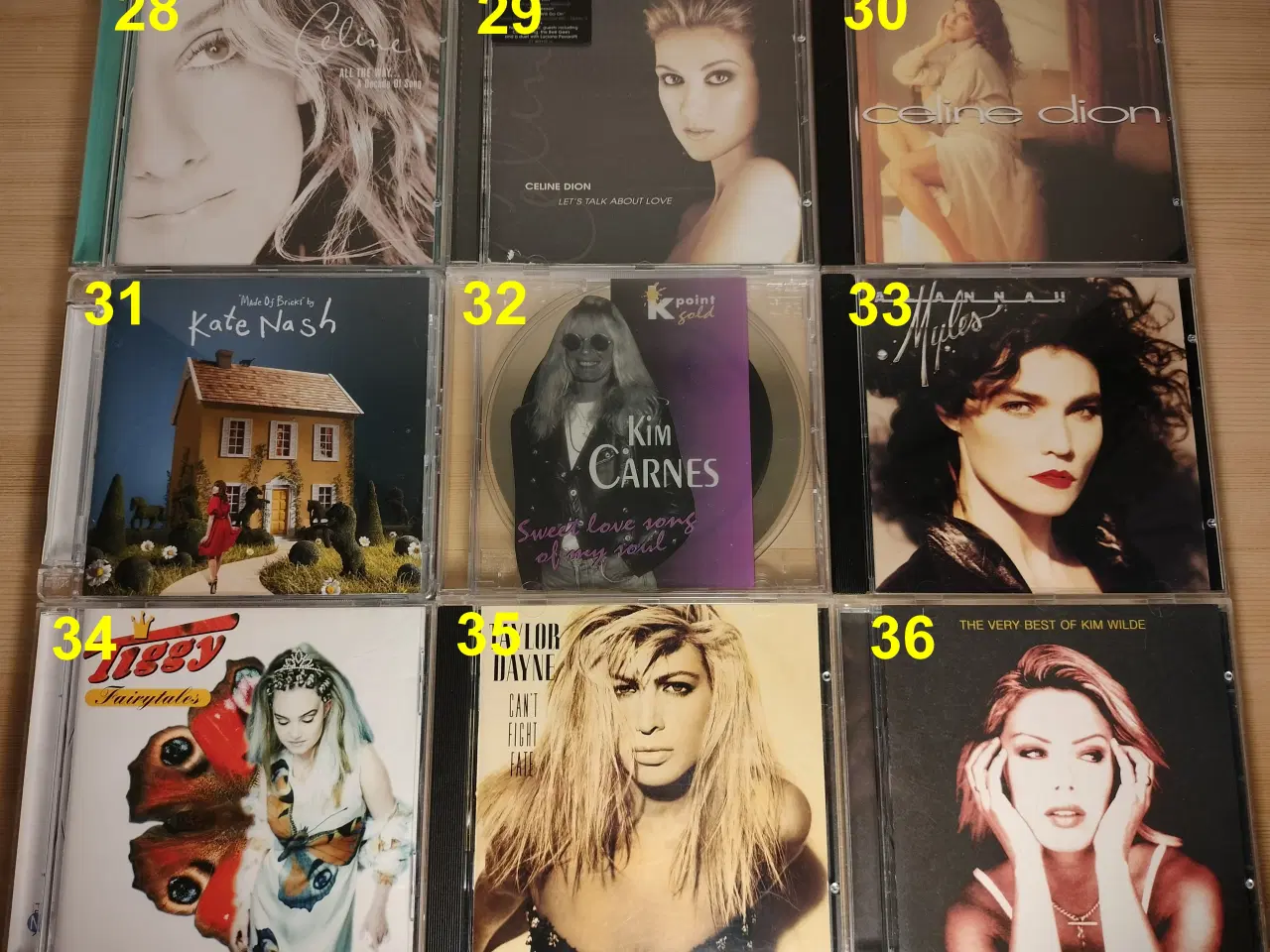 Billede 4 - Kvindelige Pop artister (Collection 1): 36 Titler