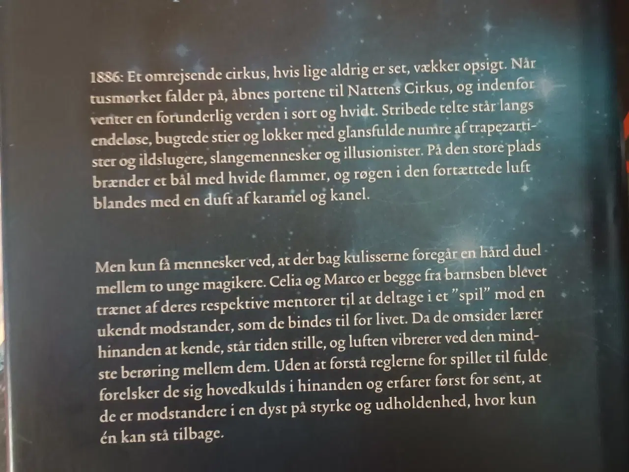 Billede 2 - Nattens Cirkus af Erin Morgenstern.