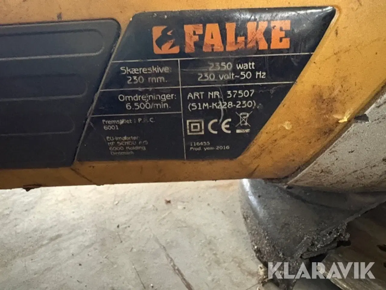 Billede 4 - Vinkelsliber Falke og Bosch 2 styk