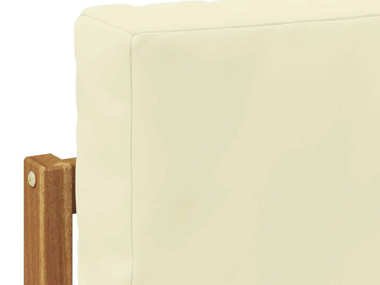 Billede 6 - 2 Stk Udendørs Mellem Sofa Massivt Akacietræ Naturfarvet