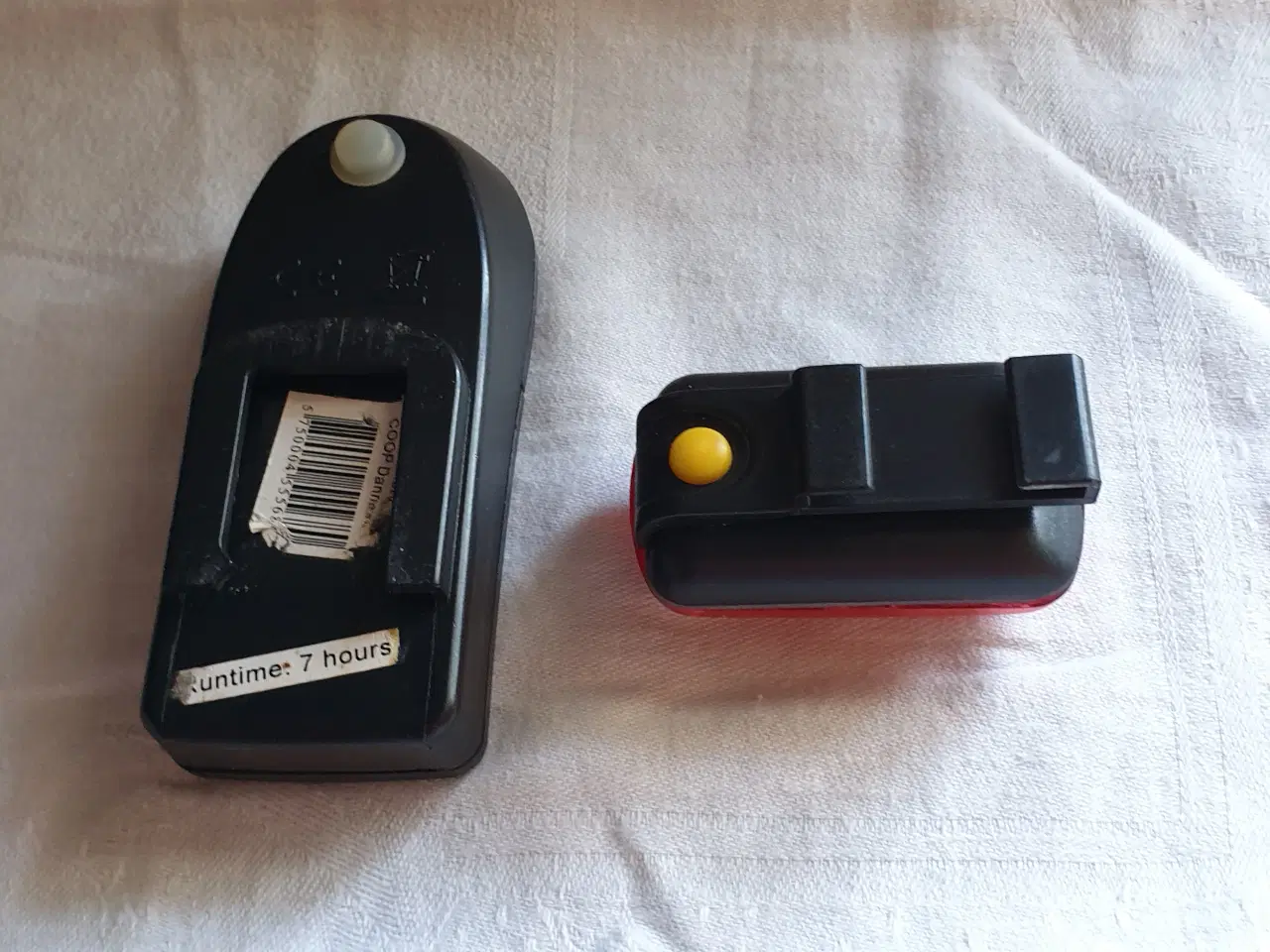 Billede 2 - Cykellygter for og baglygter