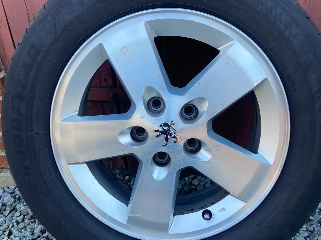 Billede 1 - Peugeot Alufælge 