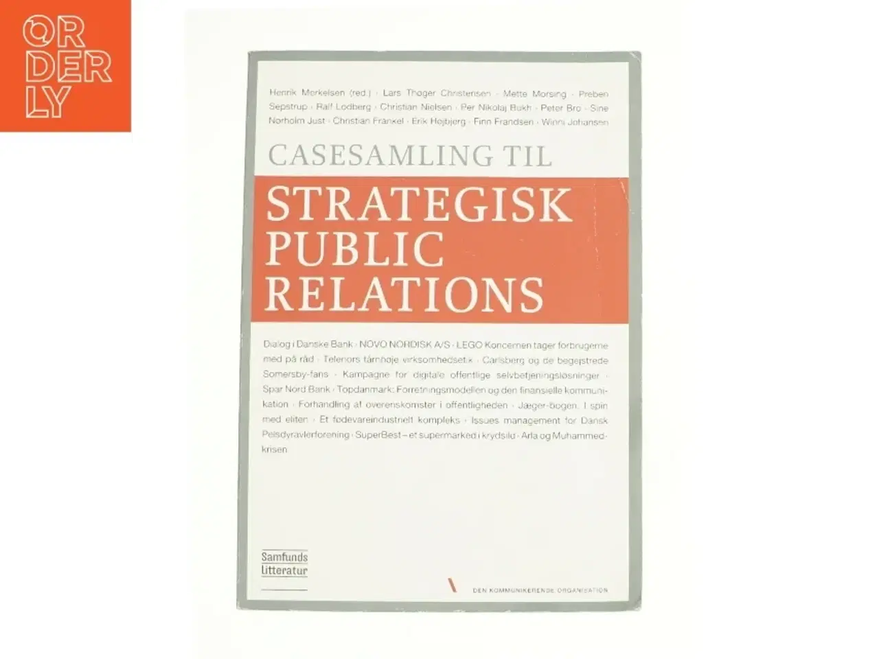 Billede 1 - Casesamling til strategisk public relations (Bog)