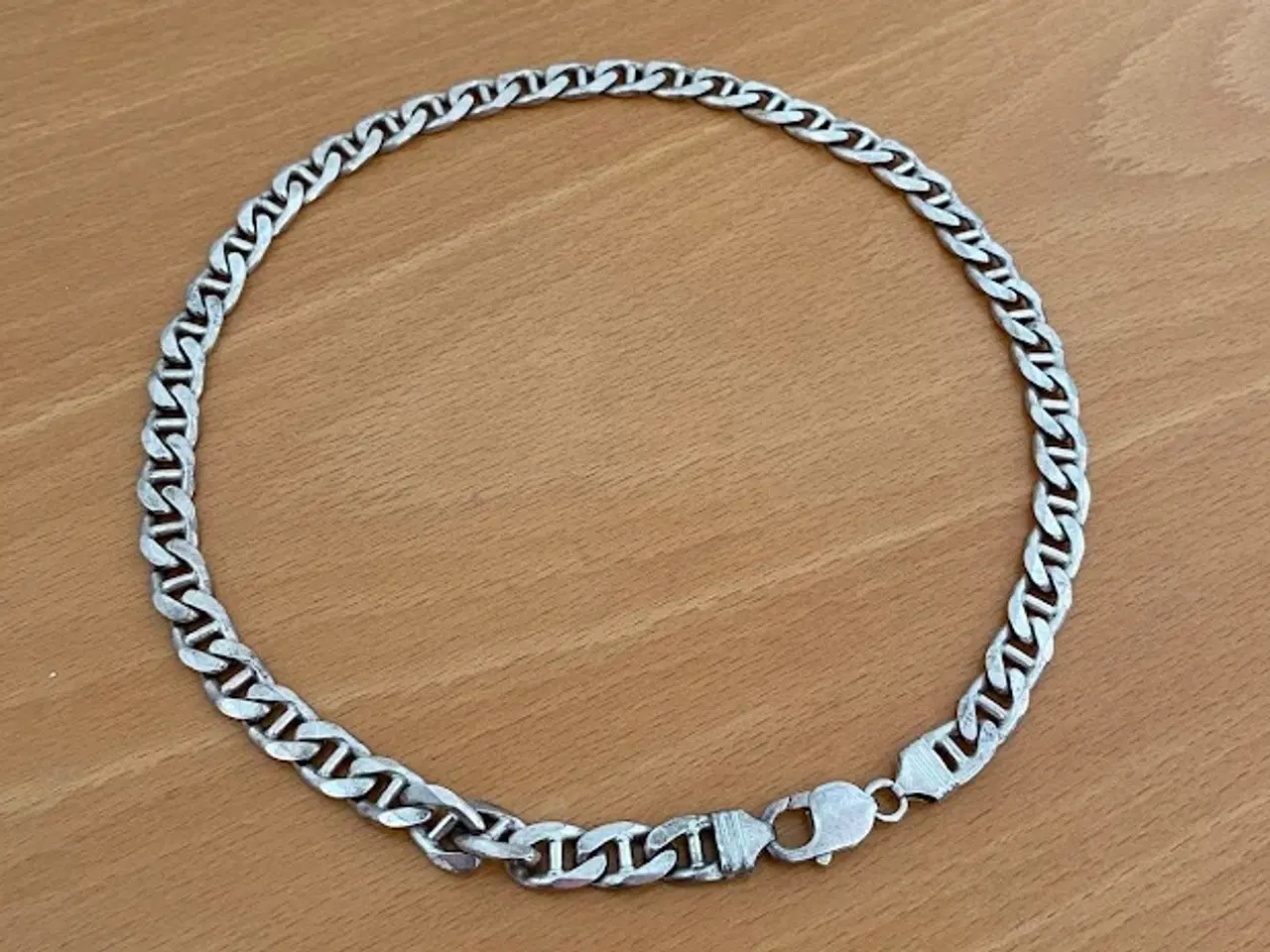 Billede 6 - ⭐️ Ankerkæde i Sterlingsølv (925) - 47 cm
