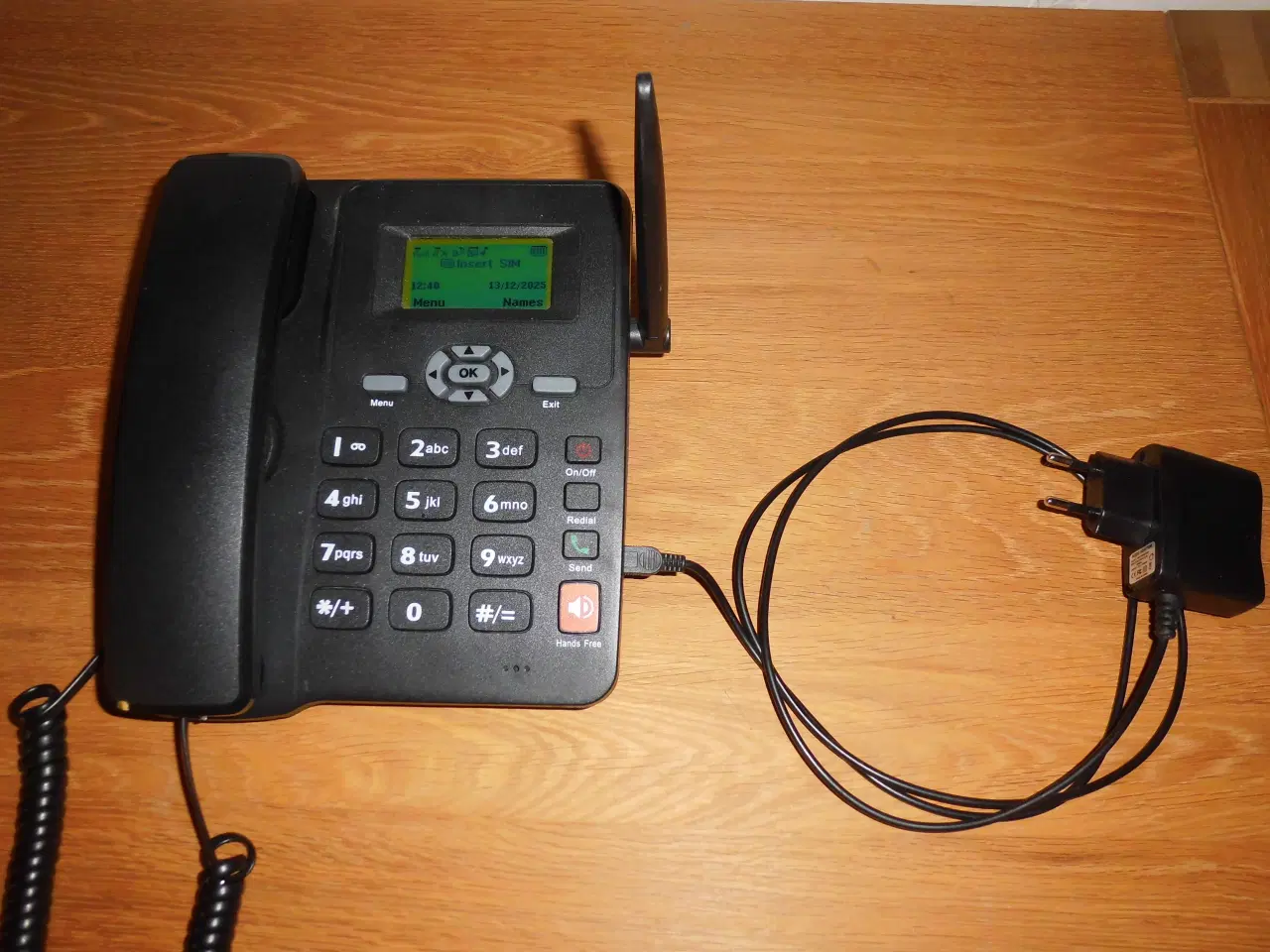 Billede 1 - Bordtelefon for simkort, incl. strømforsyning