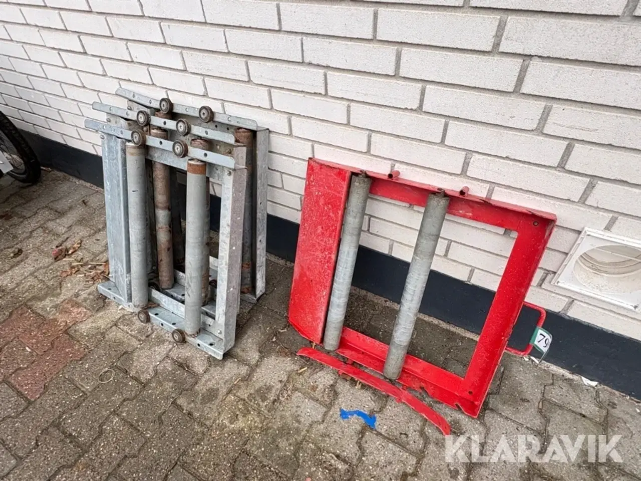 Billede 1 - Afrullere til kabeltromler 4 styk