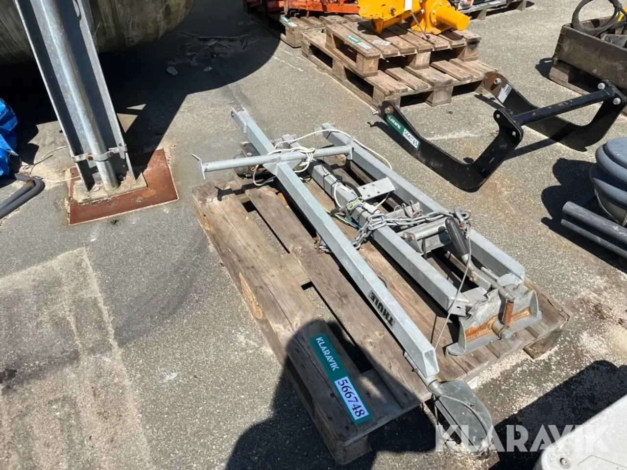 Billede 4 - Kran til skovvogn Thule