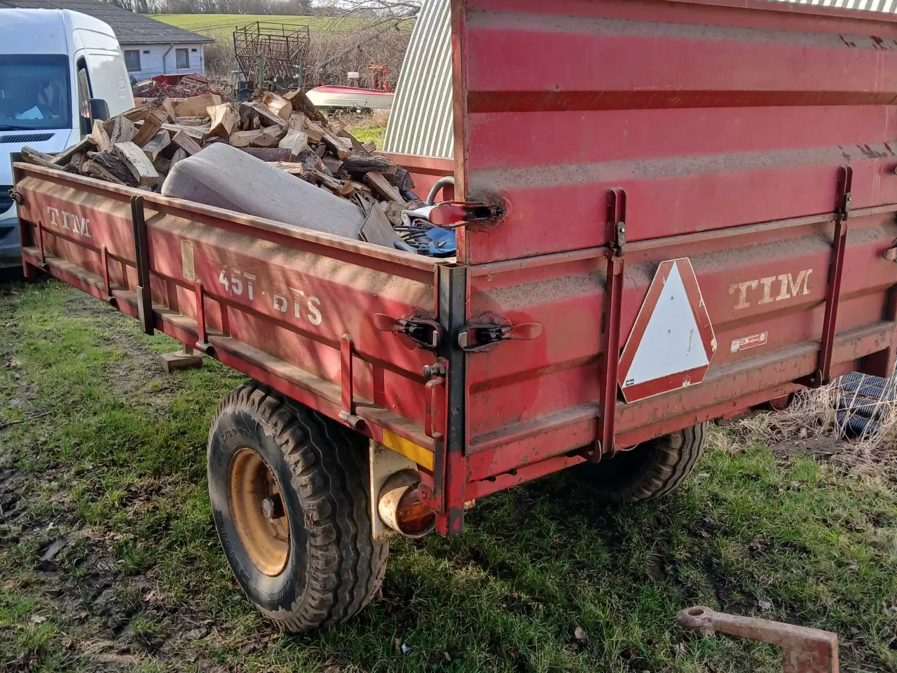 Billede 2 - 4.5 Tons Tim tipvogn, Momsfri