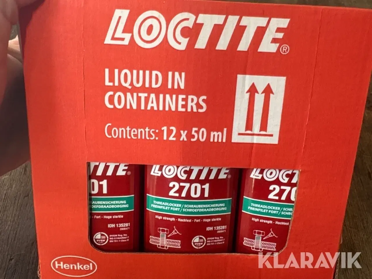 Billede 5 - Gevindlim Loctite 2701  12 styk