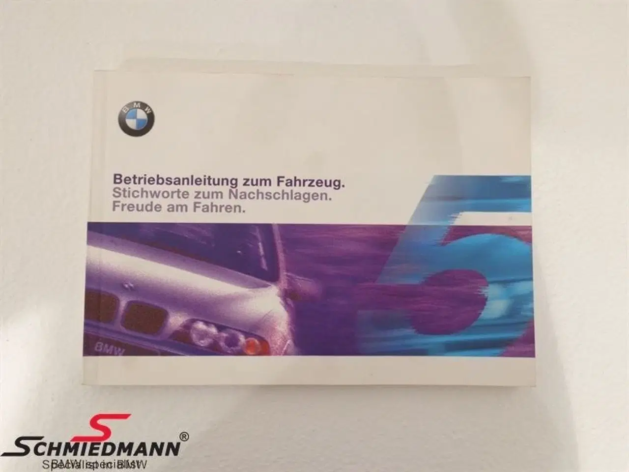 Billede 1 - Instruktionsbog Tysk C44927 BMW E39