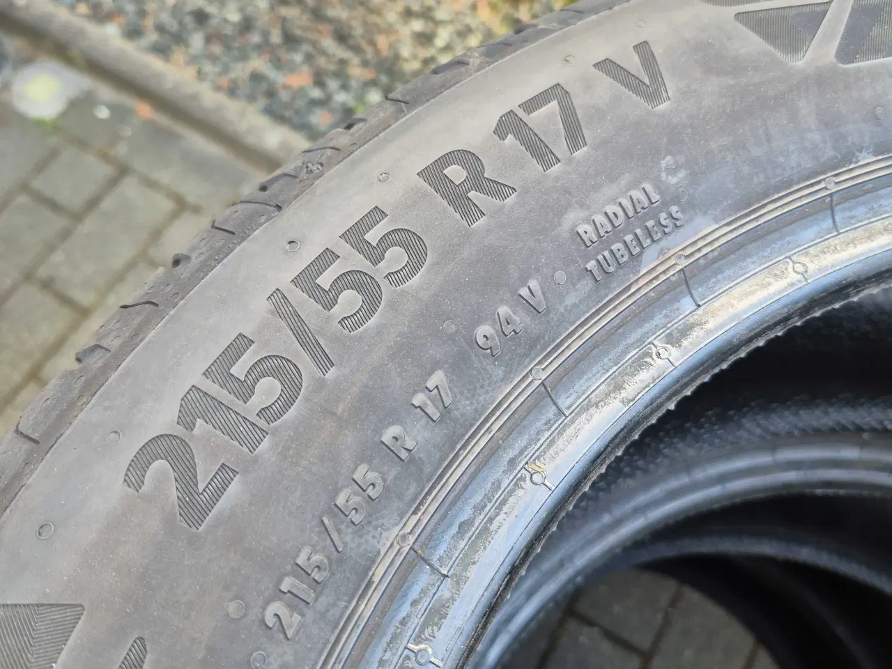 Billede 2 - Continental Ecocontact 6 sommerdæk 215 55 17  6-7 