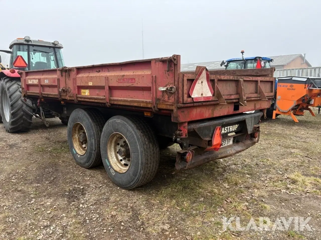 Billede 2 - Entreprenørvogn Baastrup 12T dumpertrailer