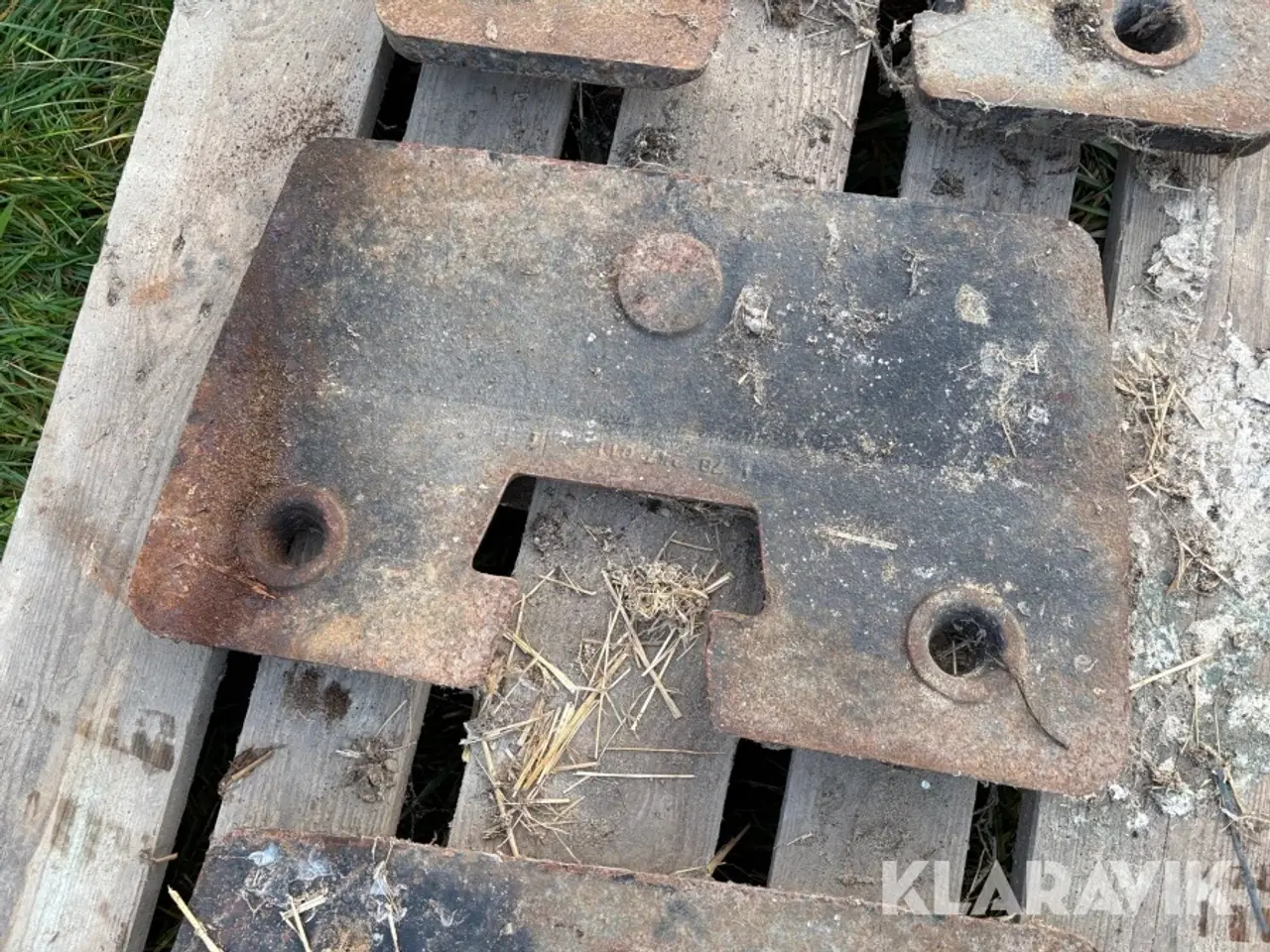 Billede 6 - Vægtklodser Zetor 3 styk.