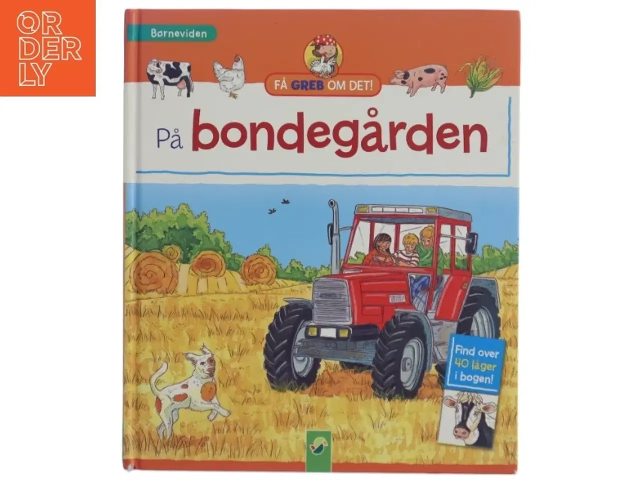 Billede 1 - På bondegården (Bog) fra Børneviden