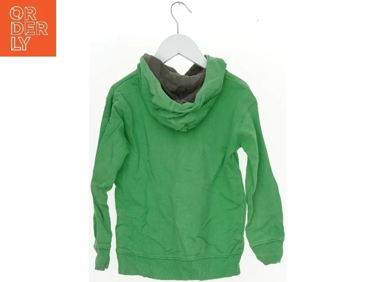 Billede 2 - Grøn hættetrøje med front design fra Units (str. 122)