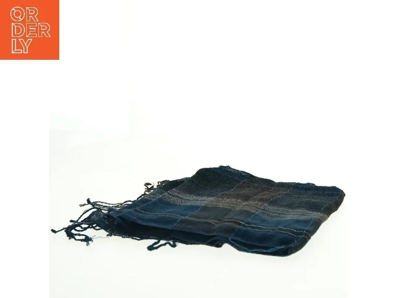 Billede 3 - Mørkeblåt bomuldstørklæde (str. 50 x 2 m)