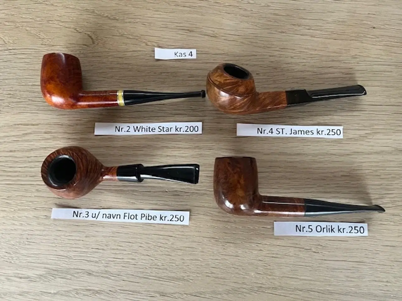 Billede 1 - Ks.4 Diverse piber fra kr.200 pr. stk