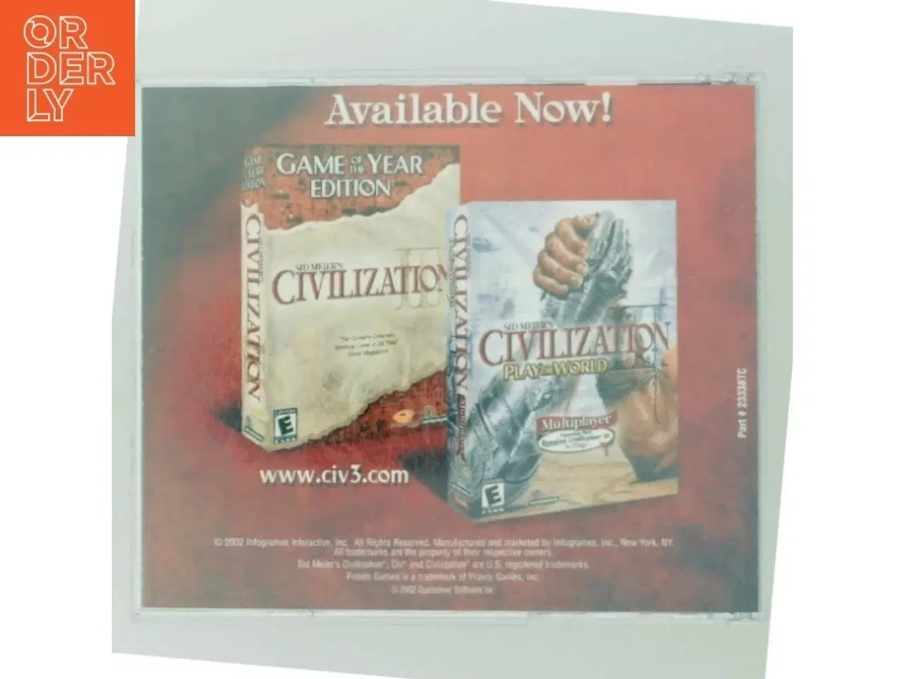 Billede 3 - PC spil - Civilization og Master of Orion fra Infogrames