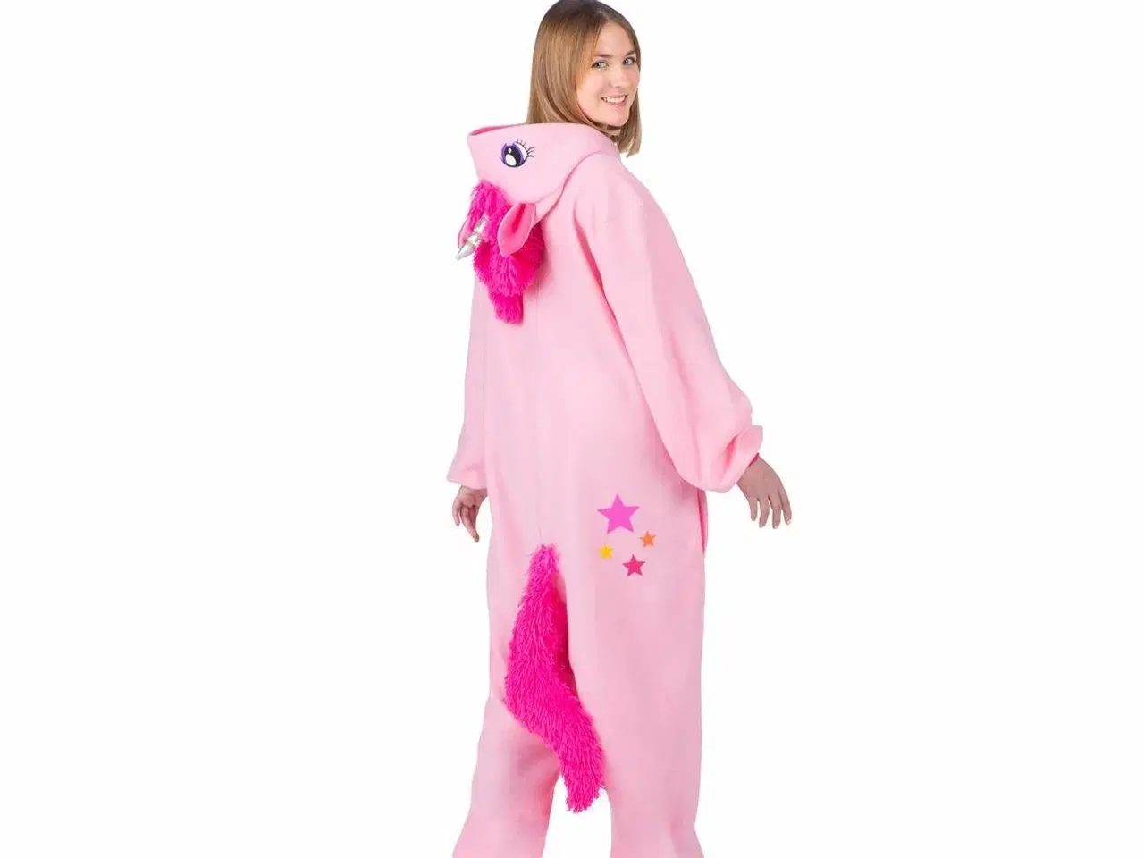 Billede 4 - Voksenkostume - Pink Enhjørning (L/XL/XXL)