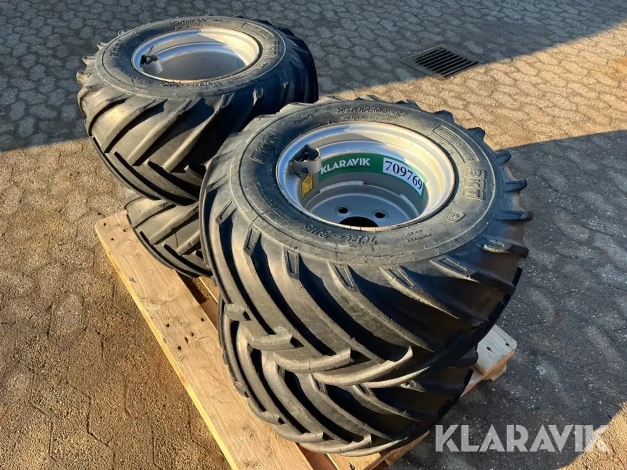 Billede 2 - Minilæsser hjul Giant 26x12.00-12