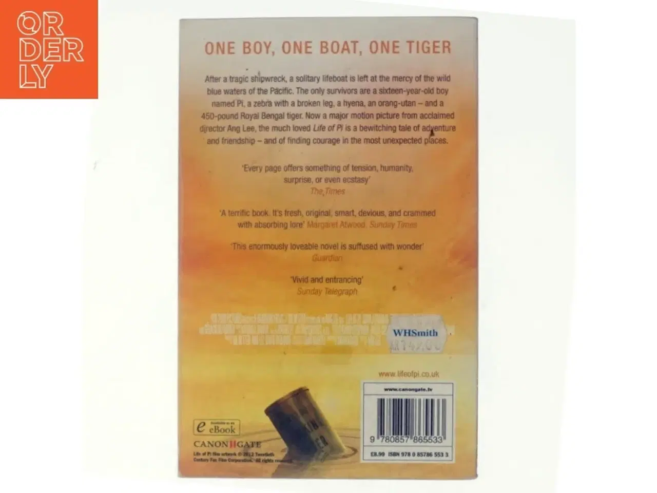 Billede 3 - Life of Pi : a novel af Yann Martel (Bog)