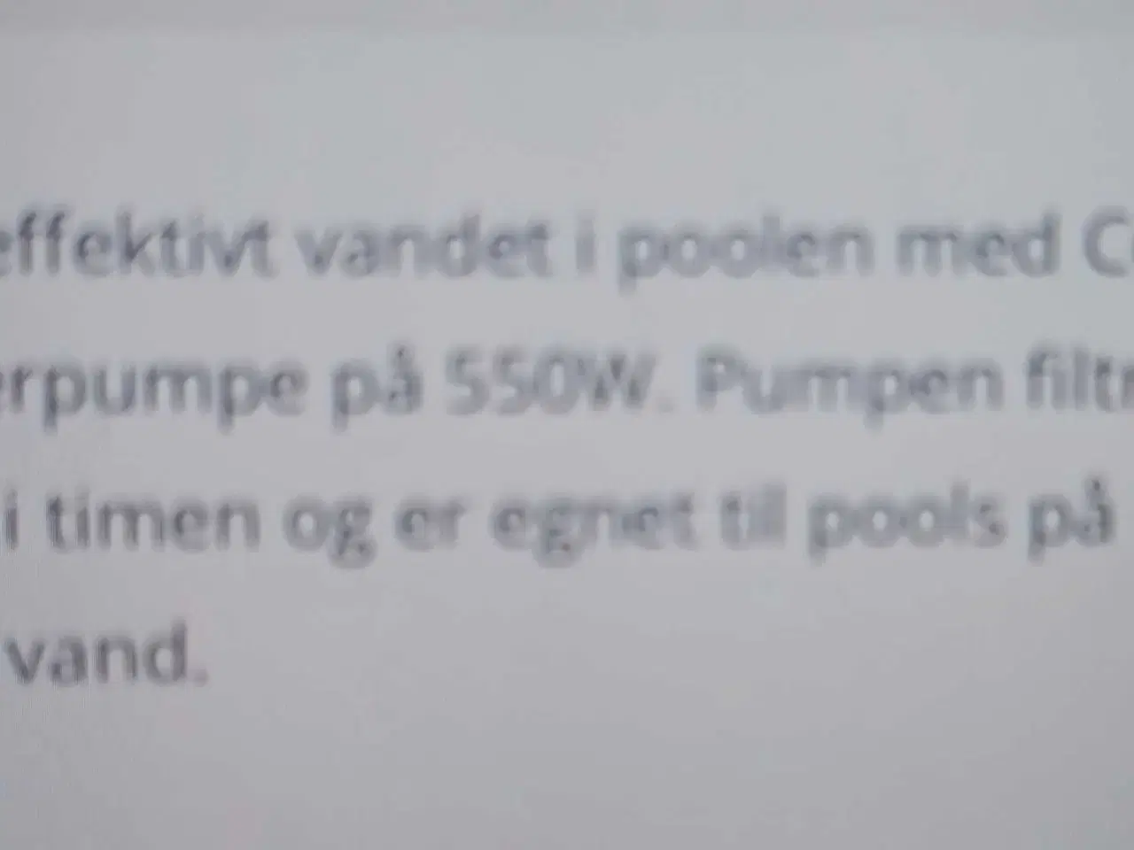 Billede 5 - SANDFILTER PUMPE 13.200 LITERS
