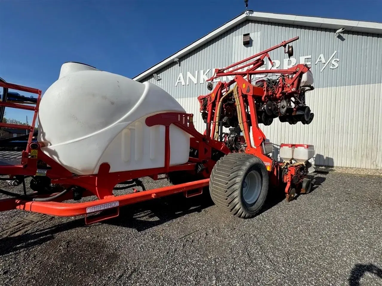 Billede 3 - Gaspardo Manta 12 rækker 75cm M/ Scatenata Liquid 3000 gødningsvogn