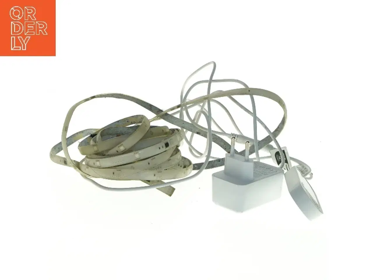 Billede 1 - Oplader med lang ledning fra Govee (str. input 200-240V )