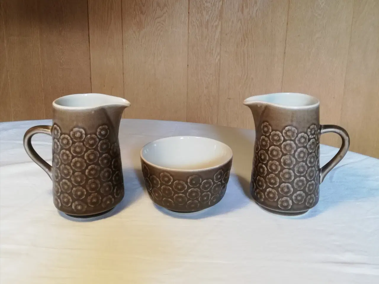 Billede 9 - Brun Azur - brun Umbra stentøj kopper,kaffekande,t