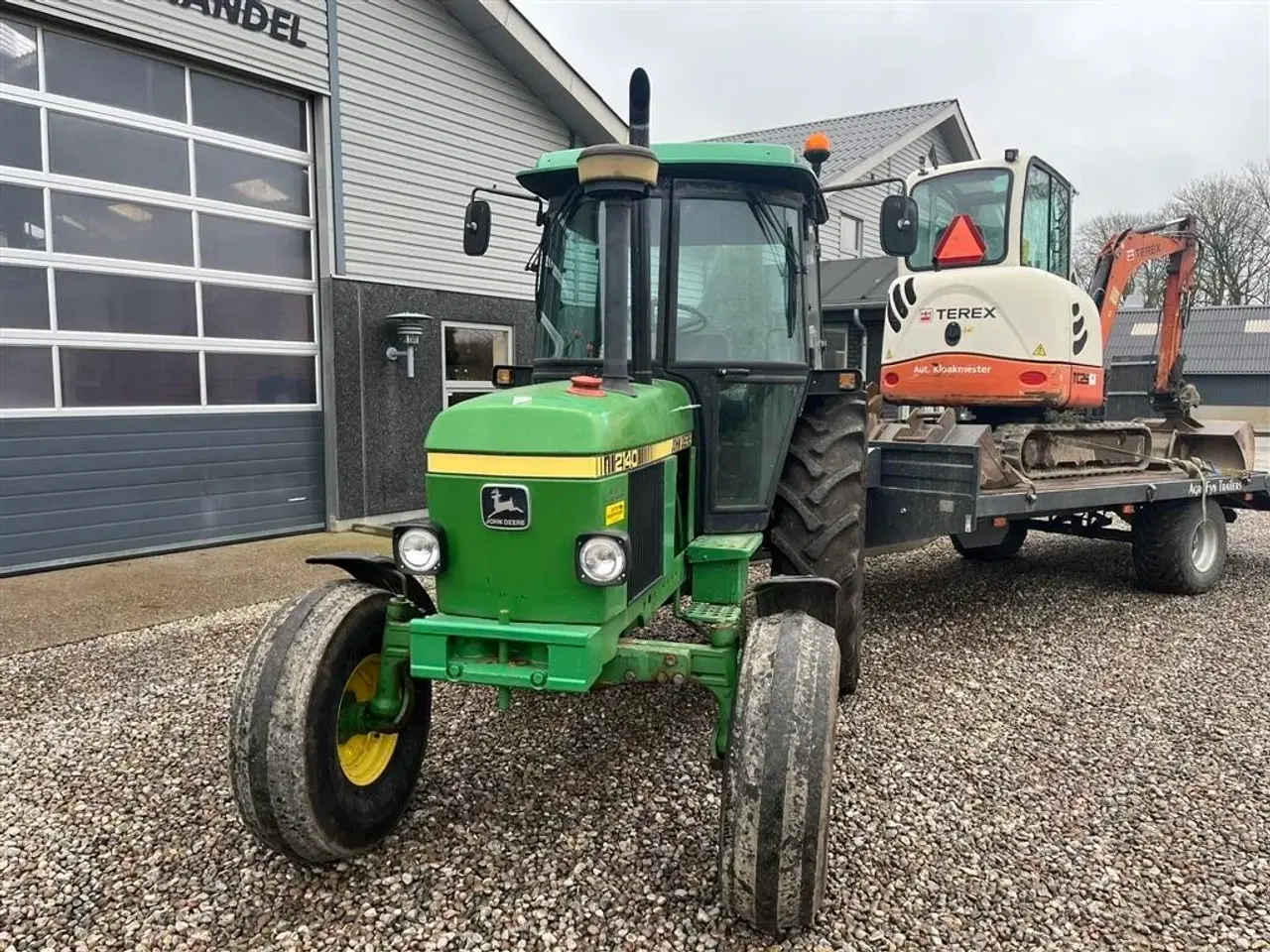 Billede 8 - John Deere 2140 SG2 Med næsten nye bagdæk