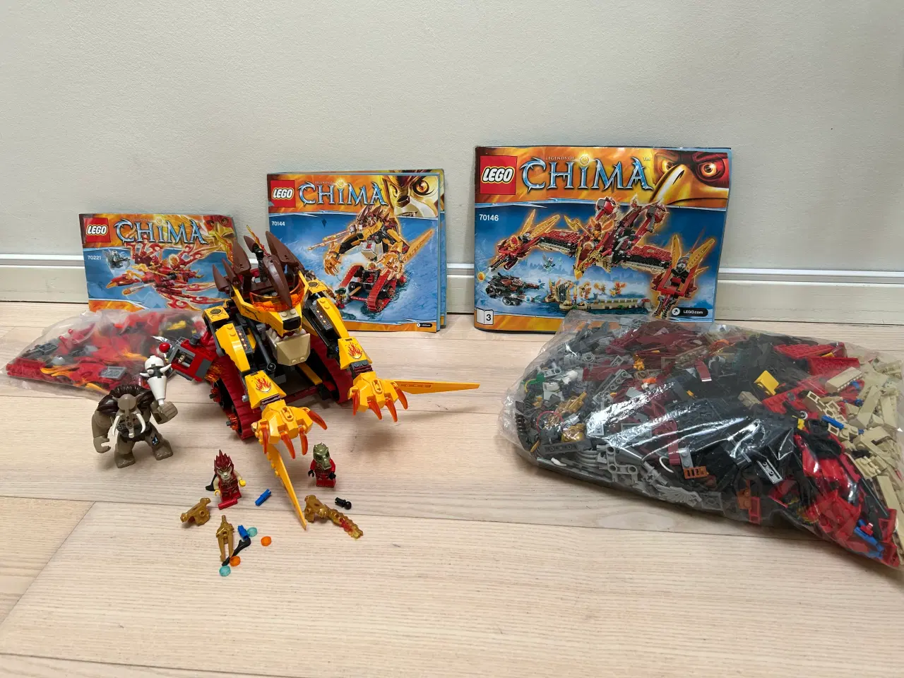 Billede 2 - LEGO - Legends of CHIMA (7 sæt) 70145, 70146 mv