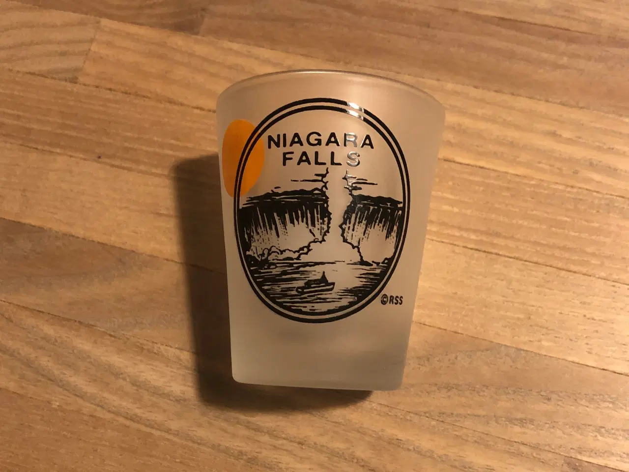 Billede 1 - Souvenir shotglas / snapseglas Niagara Falls