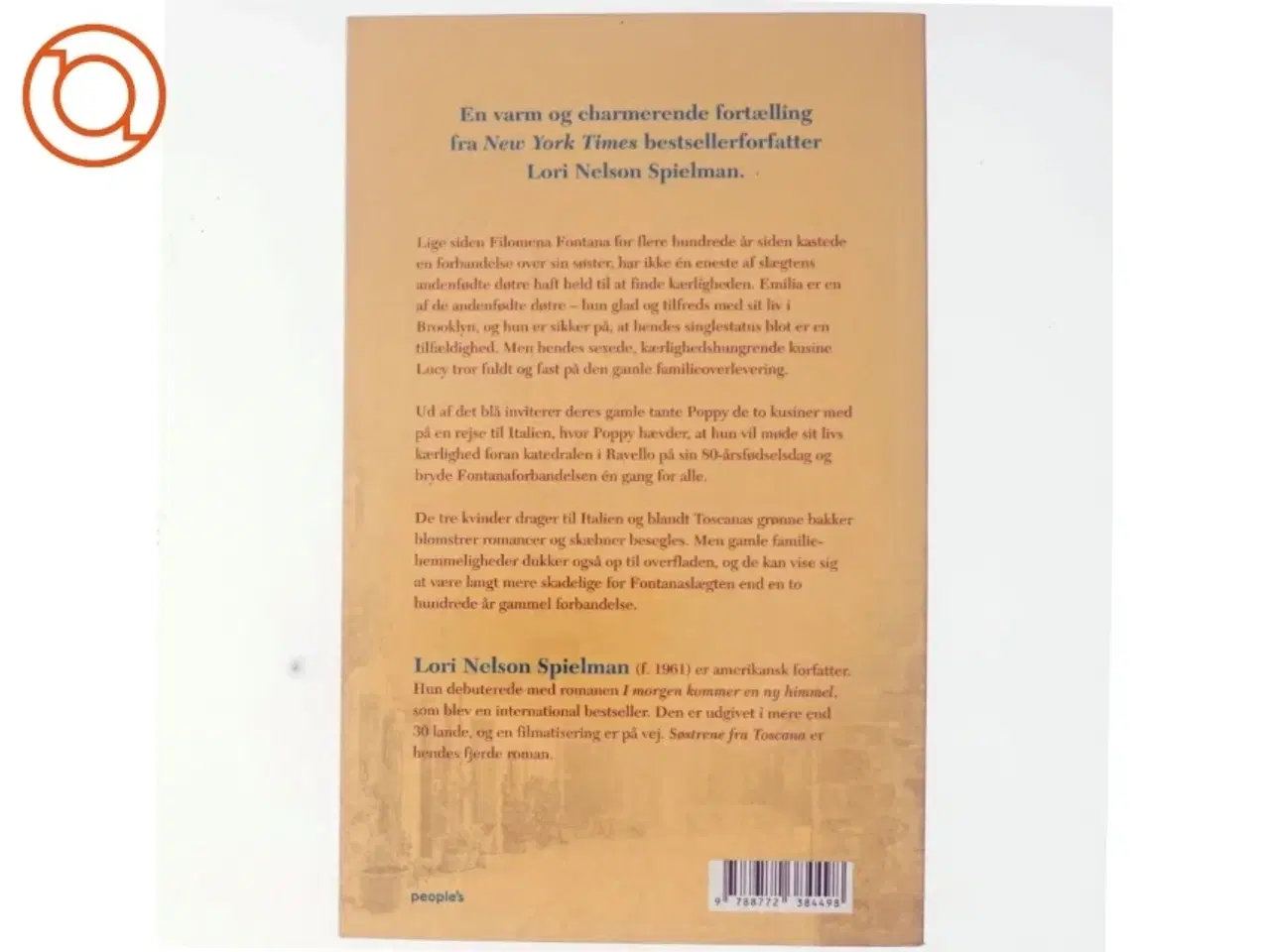 Billede 3 - Søstrene fra Toscana : roman af Lori Nelson Spielman (Bog)