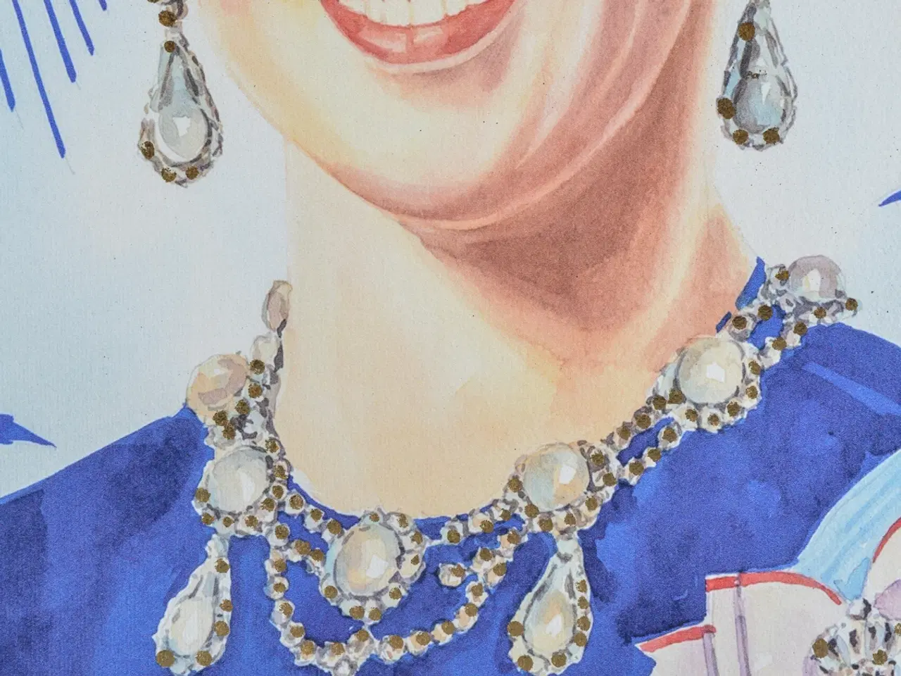 Billede 3 - Portræt af H.M Dronning Margrethe