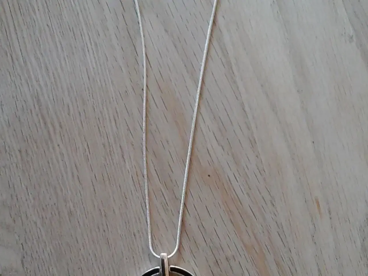 Billede 1 - Sølv halskæde