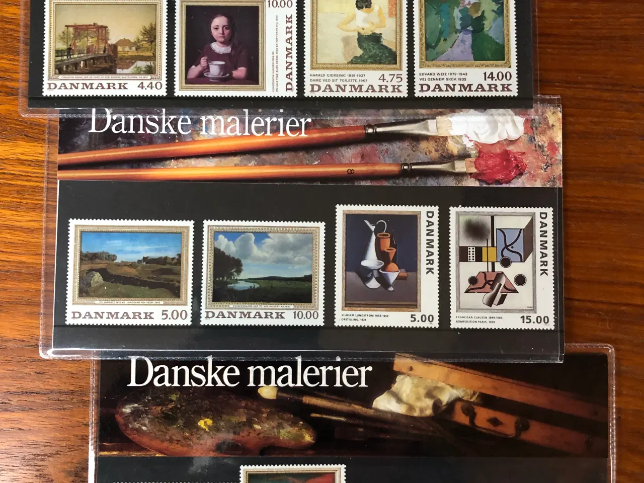 Billede 1 - Frimærker Danmark souvenirmappe 