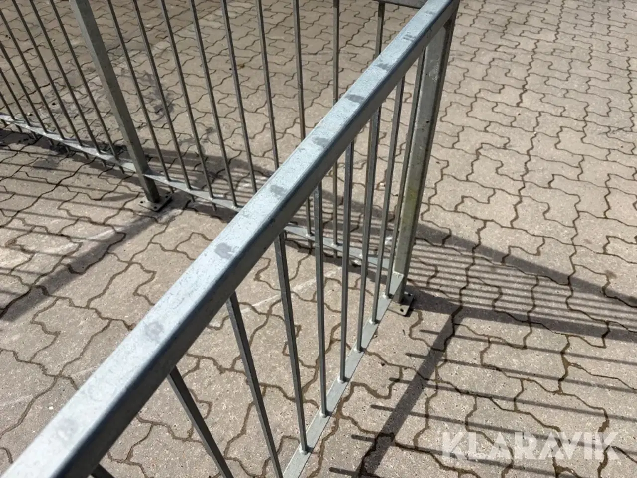 Billede 7 - Gelænder med låge varmegalvaniseret