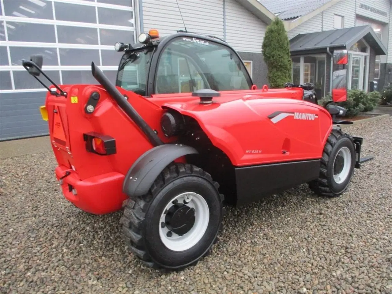 Billede 16 - Manitou MT625H Comfort Dansk maskine, med hydrauliske pallegafler.